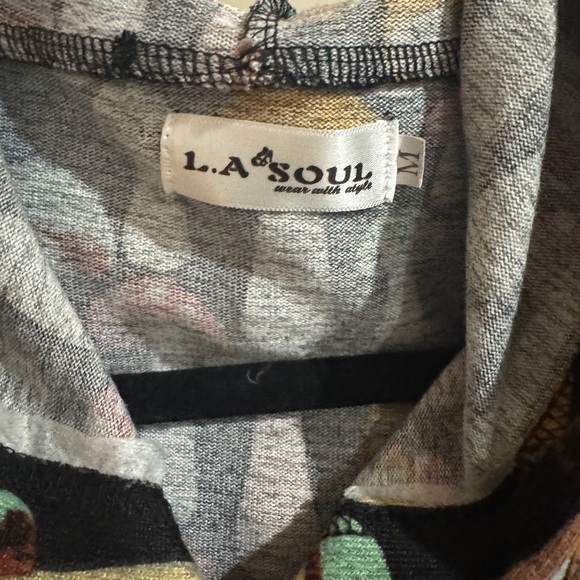 Shroom knit pullover with pockets - Picture 4 of 4